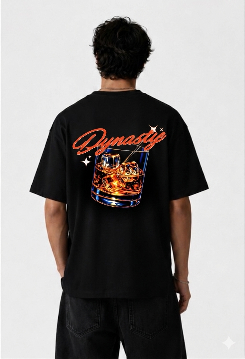 Night Cup Black T-Shirt