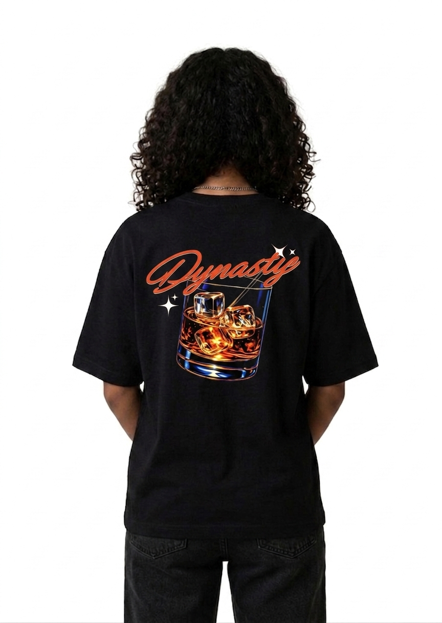 Night Cup Black T-Shirt