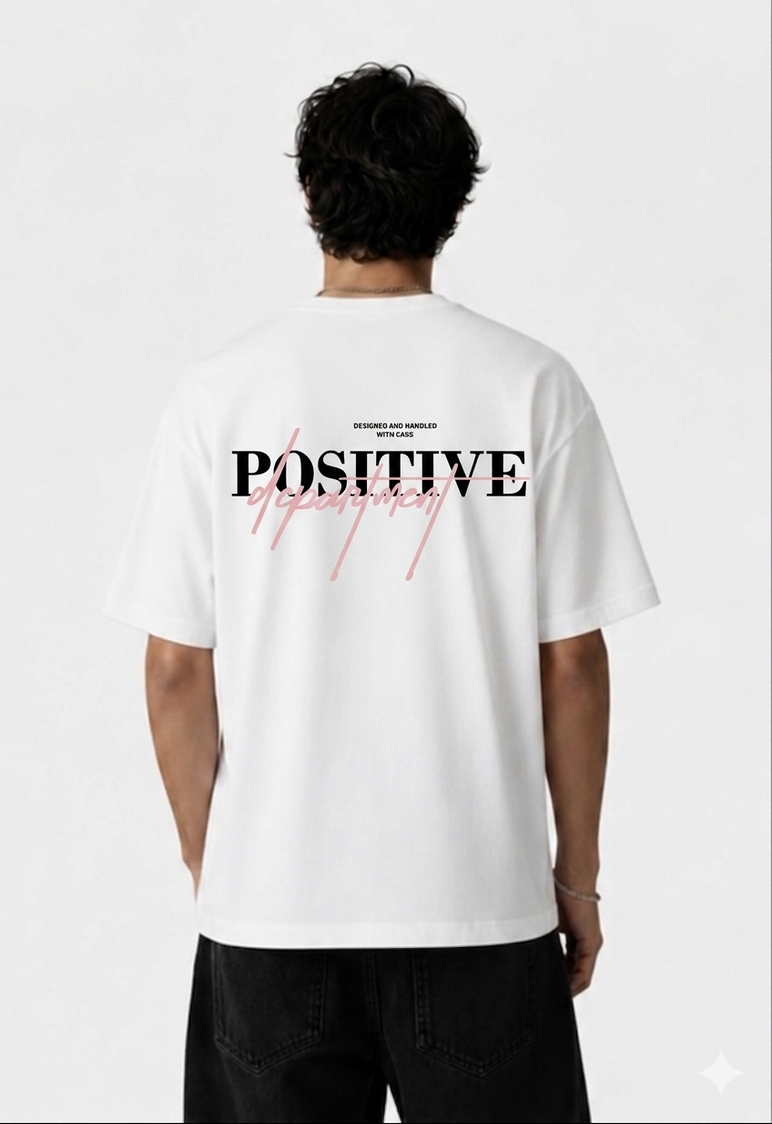 Positive White T-Shirt